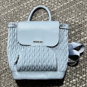 Madden NYC | Blue Flap Backpack